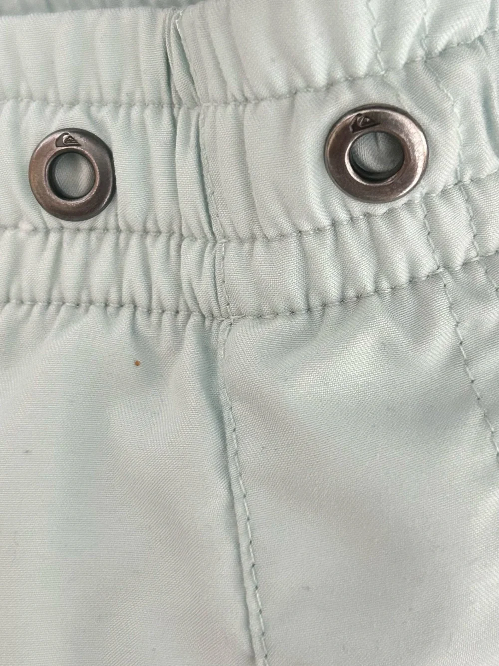 Quiksilver Mint Green boy’s Swim Trunks, Sz L/G